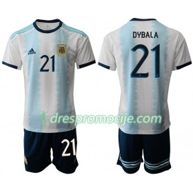 Argentina Dres DYBALA 21 Dječji Domaći Copa América 2019 Kratkih Rukava